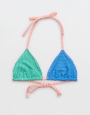 Aerie Ribbed Knot Bandeau Bikini Top