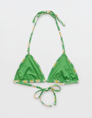 Aerie Smiley® String Triangle Bikini Top | Aerie
