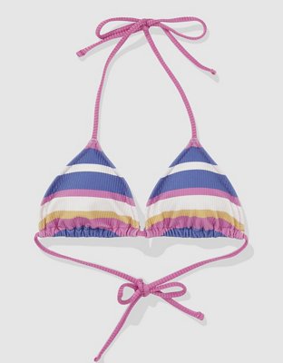 Aerie Ribbed Triangle Bikini Top