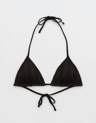 Aerie The Sun-Lover Crochet Bikini Top