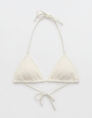 Aerie The Sun-Lover Crochet Bikini Top
