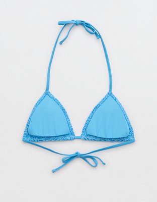 Aerie The Sun-Lover Cloudweave Crochet Bikini Top