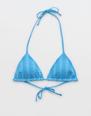 Aerie The Sun-Lover Crochet Bikini Top