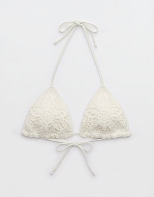 Aerie The Sun-Lover Crochet Bikini Top