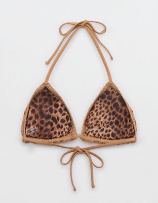 Aerie The Sun-Lover Crochet Bikini Top
