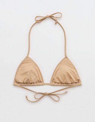 Aerie The Sun-Lover Metallic Bikini Top