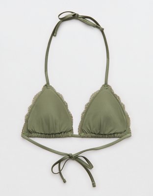 Aerie The Sun-Lover Shine Lace Bikini Top