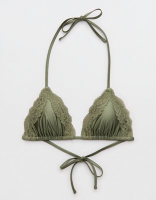 Aerie The Sun-Lover Shine Lace Bikini Top