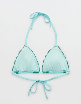 Aerie The Sun-Lover Shine Lace Bikini Top