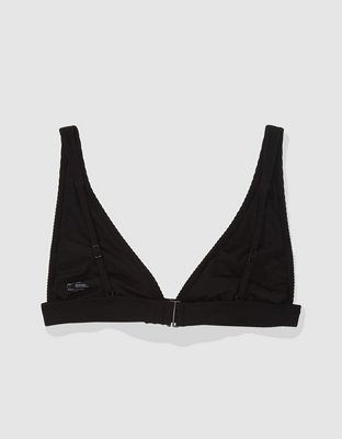 Aerie Ribbed Plunge Bikini Top