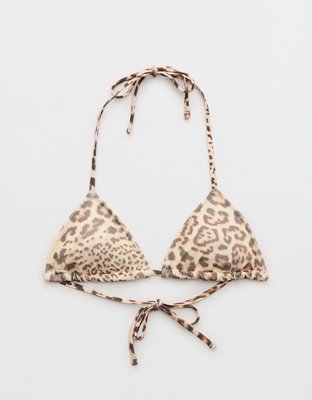 Aerie Mesh String Triangle Bikini Top