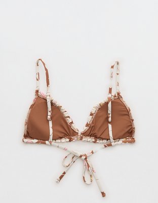 Aerie Ruffle Triangle Bikini Top