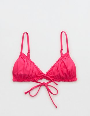 Aerie Ruffle Triangle Bikini Top