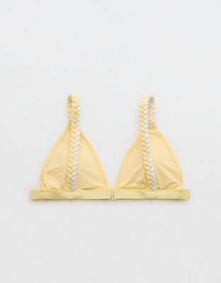 Aerie Shine String Triangle Bikini Top | Aerie