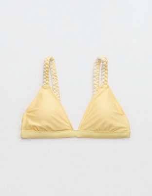 Aerie Shine String Triangle Bikini Top