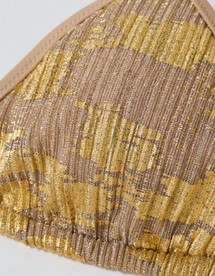 Aerie String Triangle Bikini Top