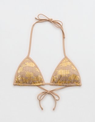 Aerie String Triangle Bikini Top