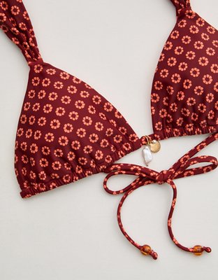 Aerie Triangle Wide Strap Bikini Top