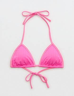 Aerie String Triangle Bikini Top