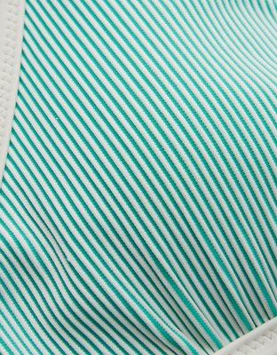 Aerie Ribbed Halter Triangle Bikini Top