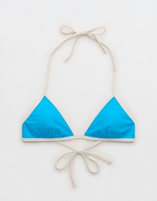 Aerie Halter Binding Triangle Bikini Top