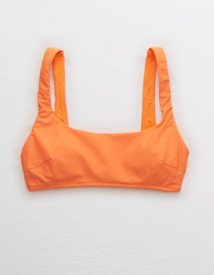 Aerie Wide Strap Scoop Bikini Top