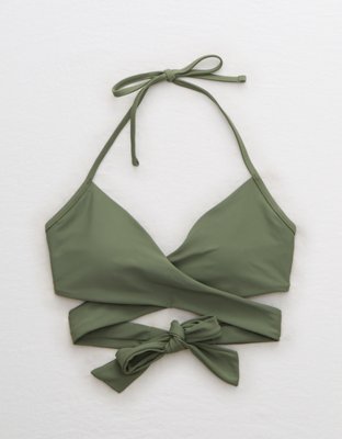 Aerie Wrap Halter Bikini Top