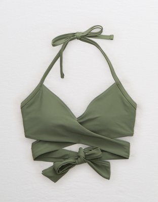 Aerie Wrap Halter Bikini Top