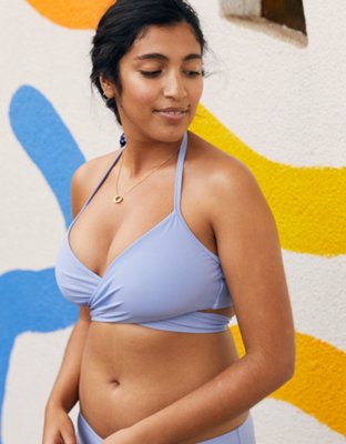 Aerie Wrap Halter Bikini Top