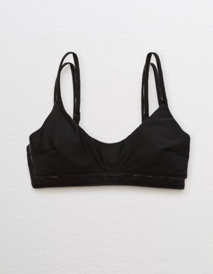 black and white swim top