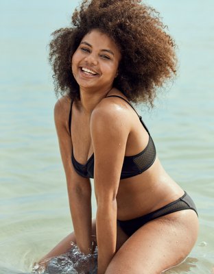 Aerie Mesh Scoop Bikini Top