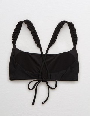 Aerie Ruffle Scoop Bikini Top