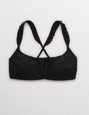 Aerie Ruffle Scoop Bikini Top