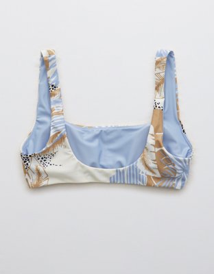 Aerie Wide Strap Scoop Bikini Top