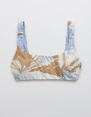 Aerie Wide Strap Scoop Bikini Top