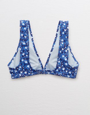Aerie Wide Strap Plunge Bikini Top