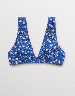 Aerie Wide Strap Plunge Bikini Top