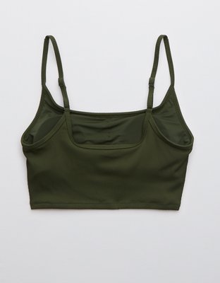 Aerie Ribbed Longline Scoop Bikini Top