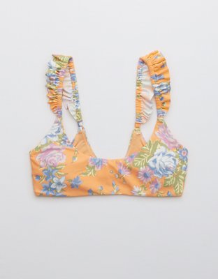 Верх бикини Printed, оборки — Aerie — фото 3