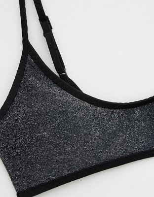 Aerie Shine Scoop Bikini Top