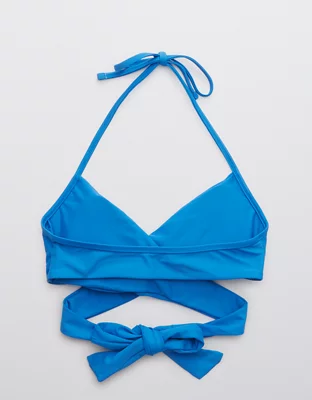 Aerie Wrap Halter Bikini Top