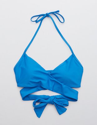 Aerie Wrap Halter Bikini Top