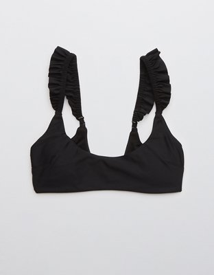 Aerie Ruffle Scoop Bikini Top
