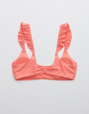 Aerie Ruffle Scoop Bikini Top
