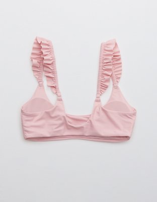Aerie Ruffle Scoop Bikini Top