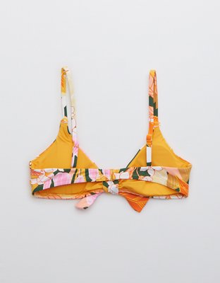 Aerie Tie Front Scoop Bikini Top