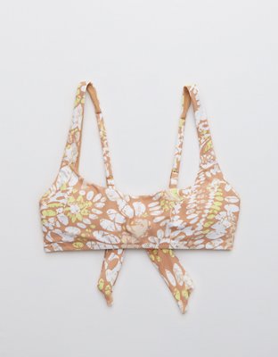 Aerie Tie Back Scoop Bikini Top