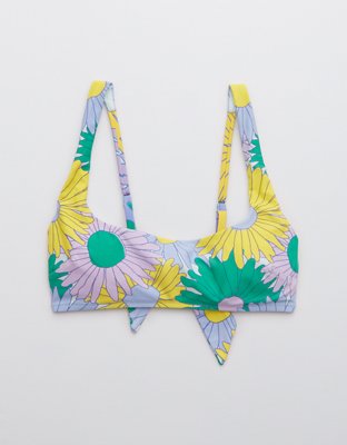 Aerie Tie Back Scoop Bikini Top