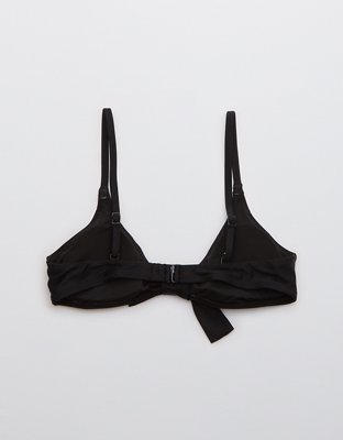 Aerie Tie Front Scoop Bikini Top
