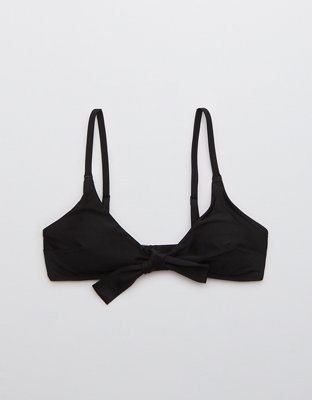 Aerie Tie Front Scoop Bikini Top